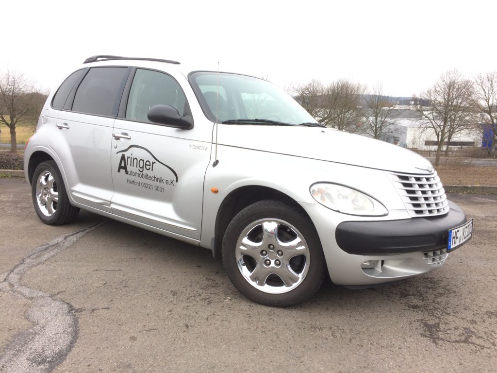 Ersatzwagen Chrylser PT Cruiser silber